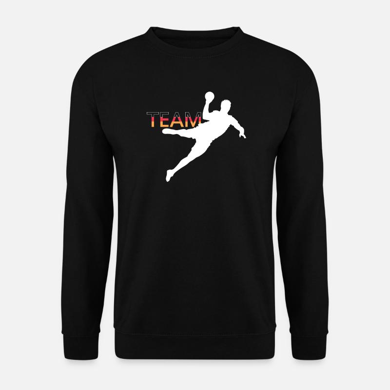 EM Handball Team Deutschland Symbol Logo Verein - Unisex Pullover - Schwarz