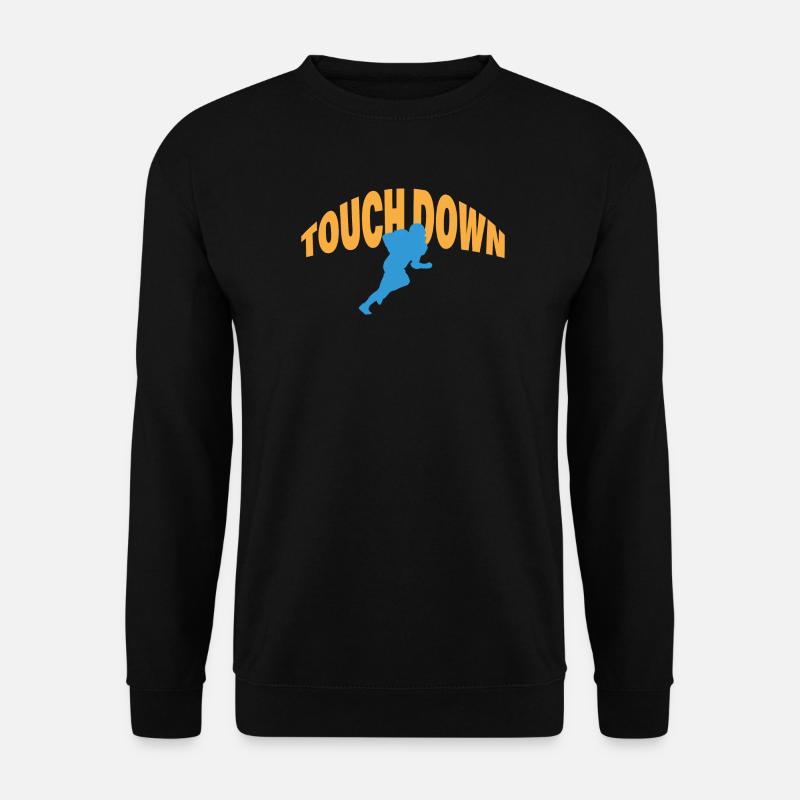 TOUCH DOWN - Unisex Pullover - Schwarz