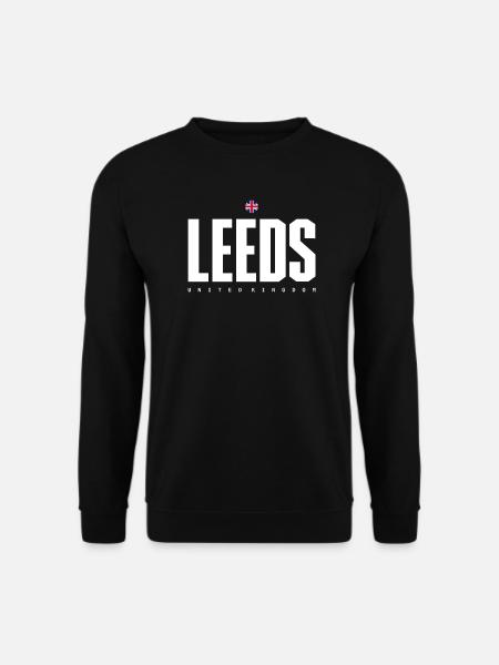 Leeds City Logo Graphic Tee - Unisex Sweatshirt - black