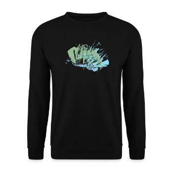 Skater - Unisex Pullover - Schwarz - Vorne - Alina (178cm) & Michal (187cm)