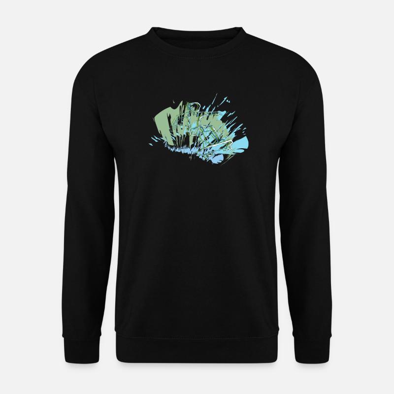 Skater - Unisex Pullover - Schwarz