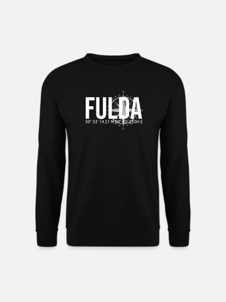 Koordinaten Fulda - Unisex Pullover - Schwarz