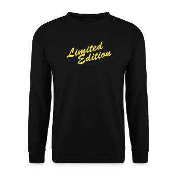 Édition limitée - Sweat-shirt Unisexe - noir - Devant - Alina (178cm) & Michal (187cm)
