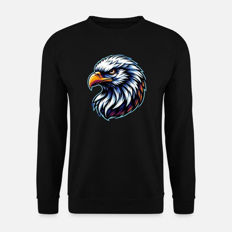 Bald Eagle - Unisex Sweatshirt - black
