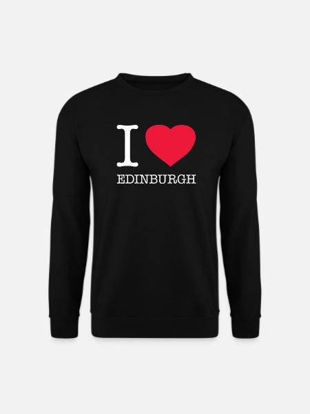 J’ADORE ÉDIMBOURG - Sweat-shirt Unisexe - noir