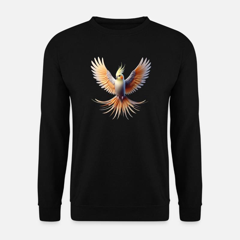 Nymphensittich (20) - Unisex Pullover - Schwarz