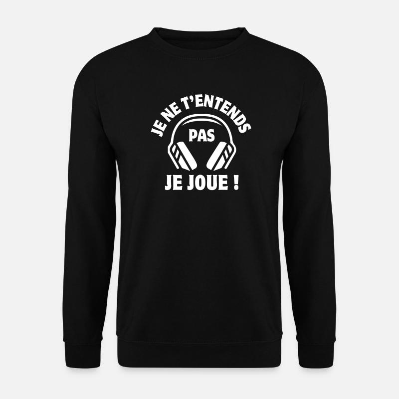 game console, geek, gamer - Unisex Sweatshirt - black