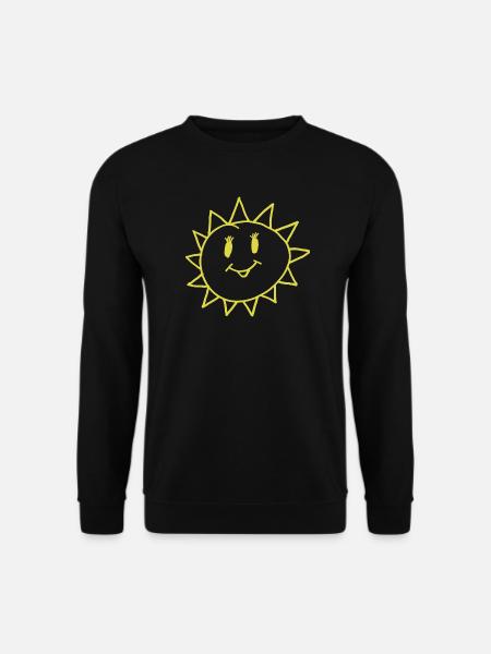 Sun - Unisex Sweatshirt - black