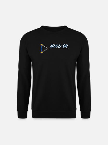 Kitesurfer Statement Wasserski Surfing Wakeboard - Unisex Pullover - Schwarz