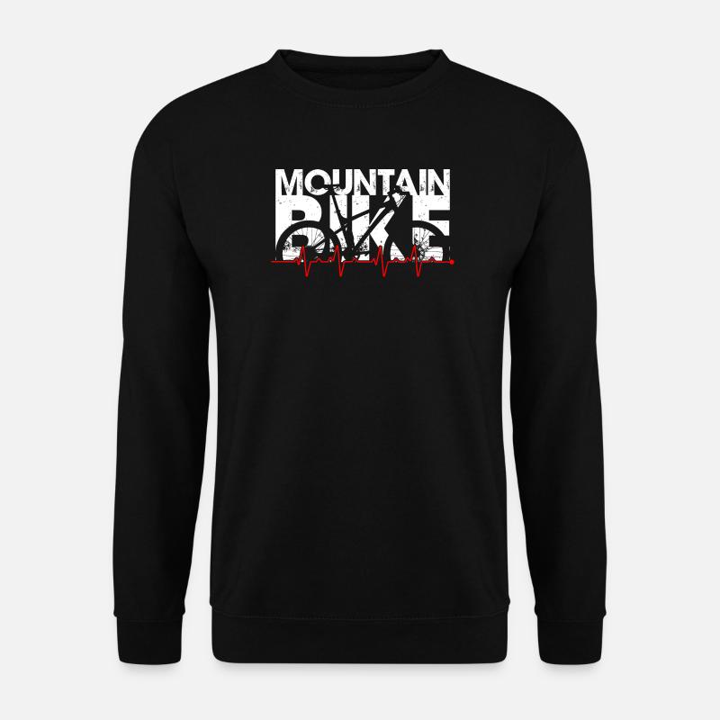 Rythme du VTT - Sweat-shirt Unisexe - noir