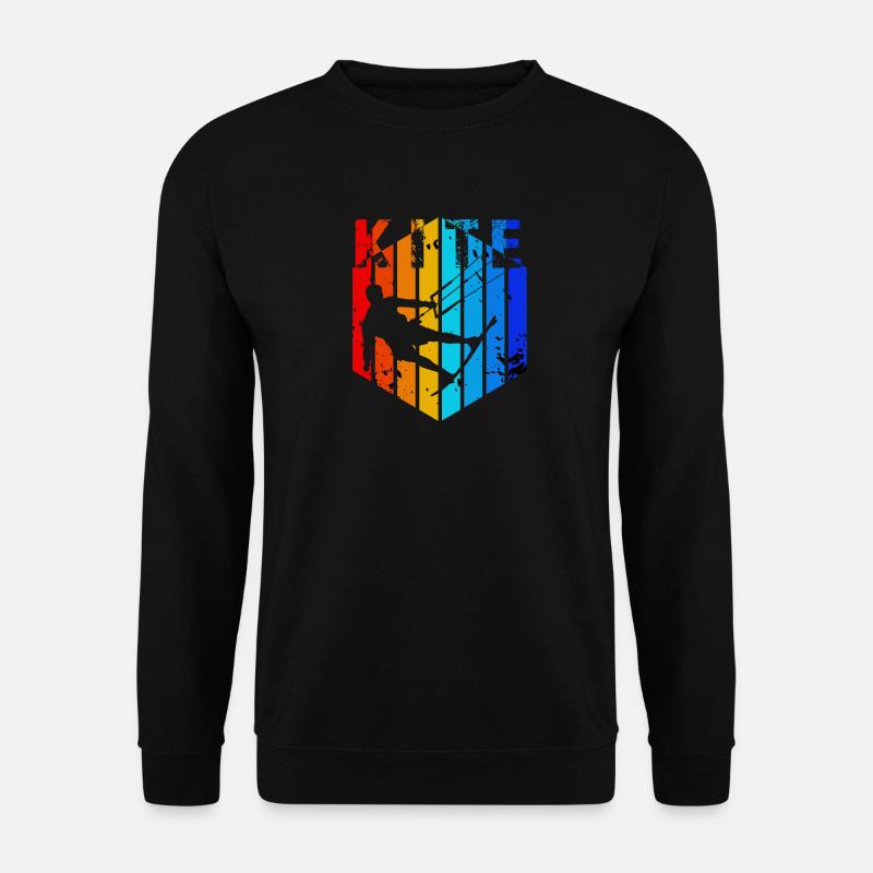 Kite - Unisex Pullover - Schwarz