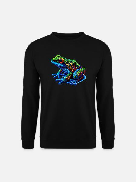 Frog - Unisex Sweatshirt - black