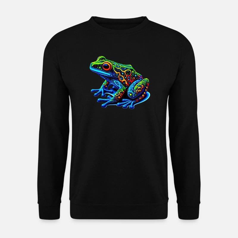 Frog - Unisex Sweatshirt - black