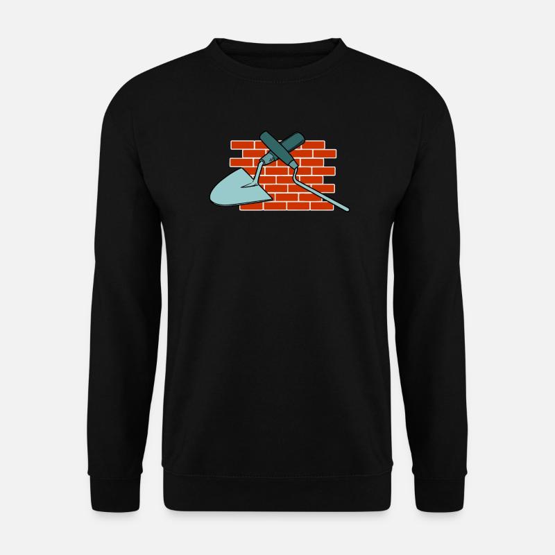 Wall A Joint Nail And Trowel - Unisex Sweatshirt - black