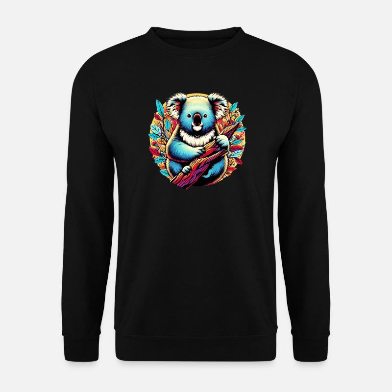 Koala - Unisex Sweatshirt - black