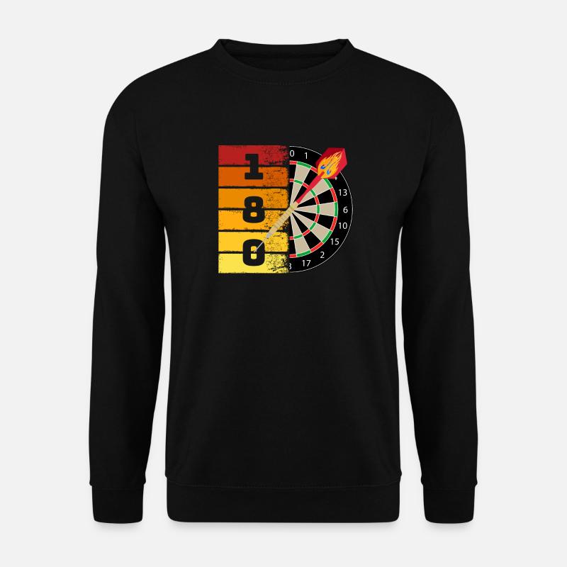 Darts 180 - Unisex Pullover - Schwarz