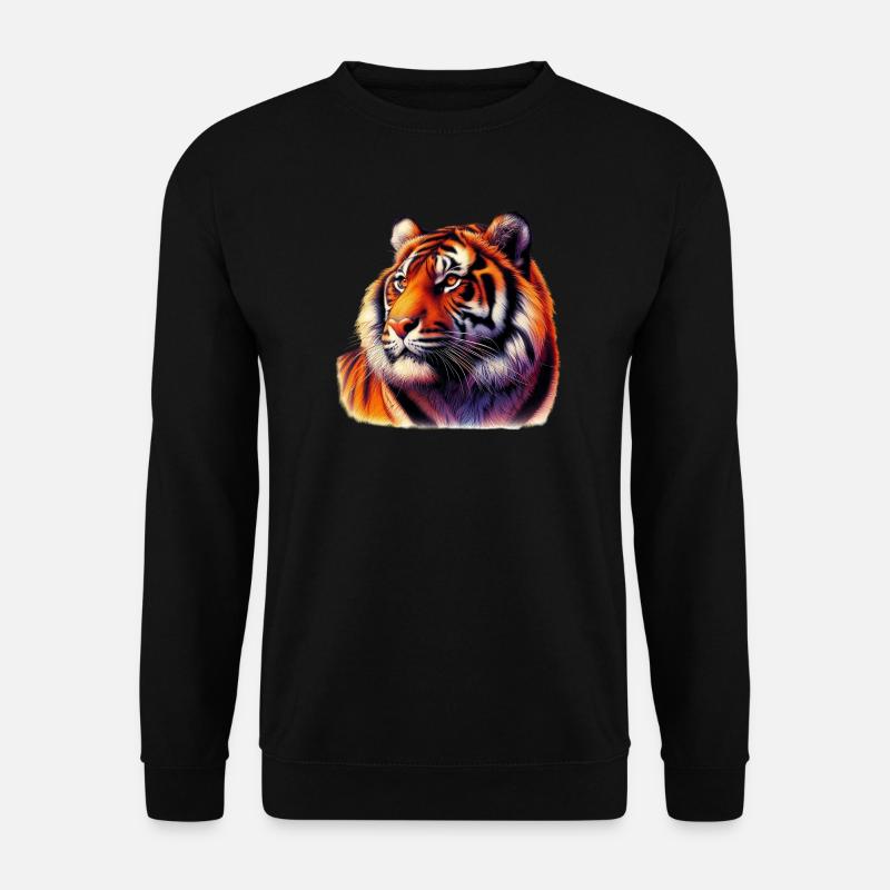Tiger - Unisex Pullover - Schwarz