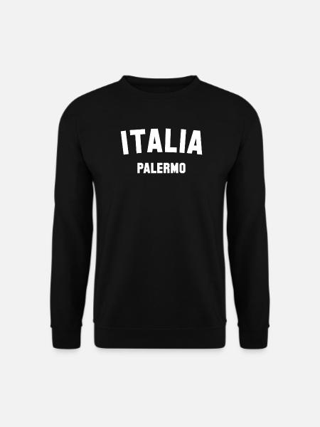 PALERMO Italia Italy Italien - Unisex Pullover - Schwarz