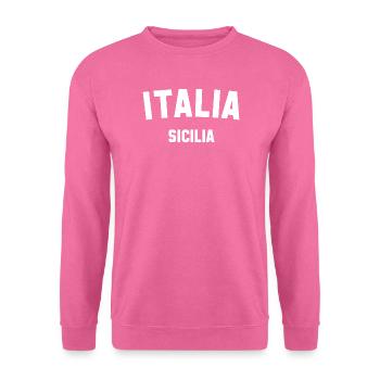 SICILIA Sicile Italie Italie - Sweat-shirt Unisexe - rose - Devant