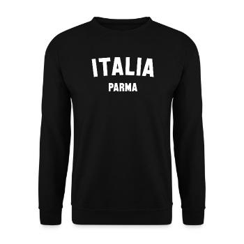 PARMA Italia Italy Italien - Unisex Pullover - Schwarz - Vorne - Alina (178cm) & Michal (187cm)