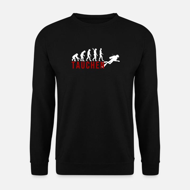 Ecolution Tauchen - Unisex Pullover - Schwarz