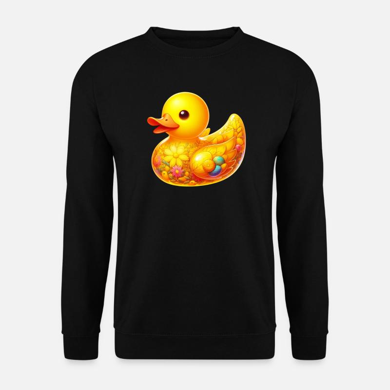 Entenküken Ente Ente - Unisex Pullover - Schwarz