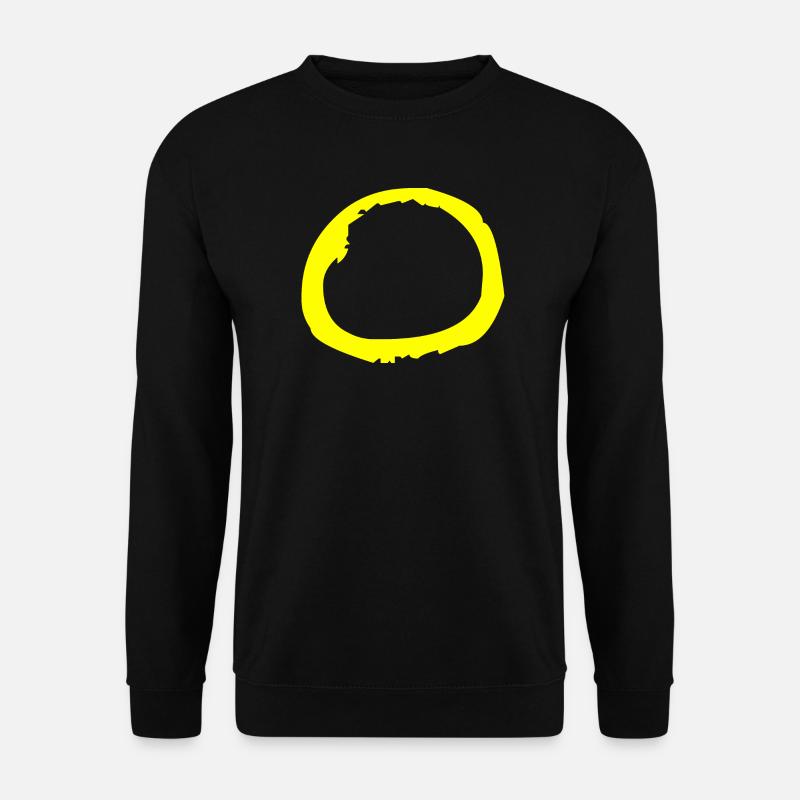 Buchstabe O - Unisex Pullover - Schwarz