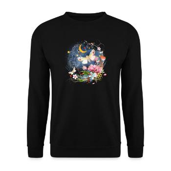 Insectes rares, exotiques et indigènes la nuit - Sweat-shirt Unisexe - noir - Devant - Alina (178cm) & Michal (187cm)