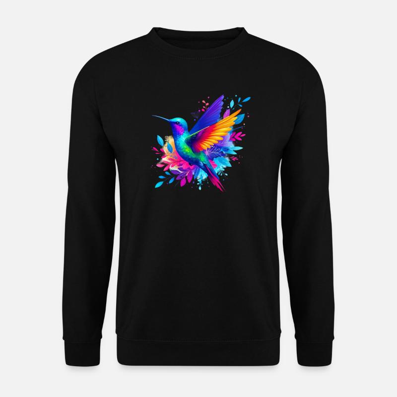 Hummingbird - Unisex Sweatshirt - black