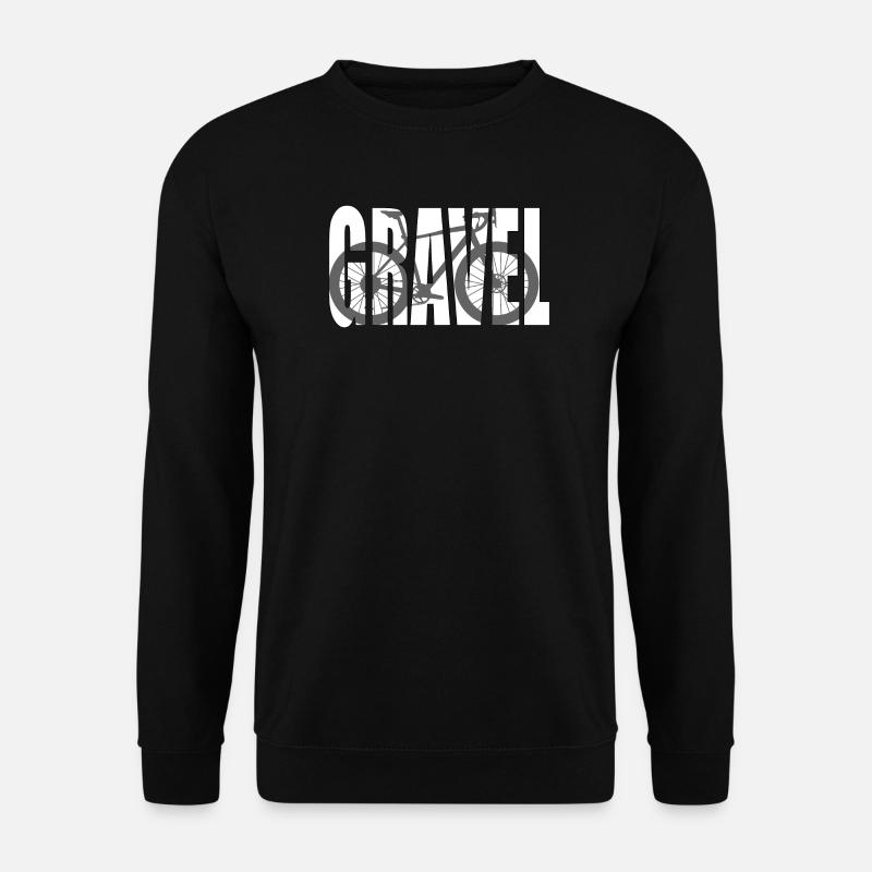 Vélo de gravier - Sweat-shirt Unisexe - noir