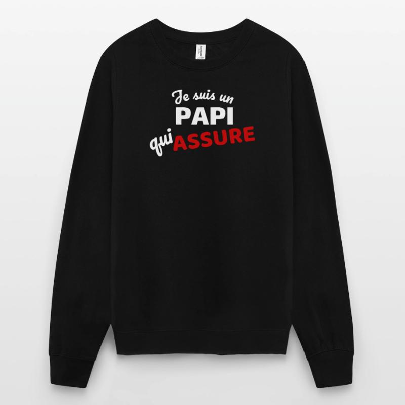 Expression affirmée de paternité Sweat-shirt Unisexe