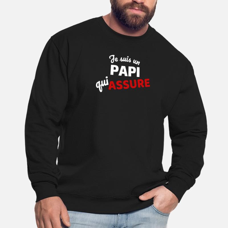 Expression affirmée de paternité Sweat-shirt Unisexe