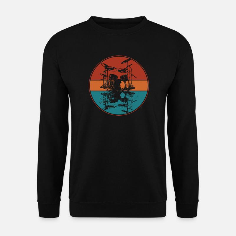 Drum set - Unisex Pullover - Schwarz