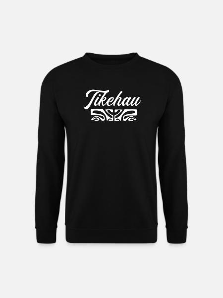 TIKEHAU (weiß) - Unisex Pullover - Schwarz