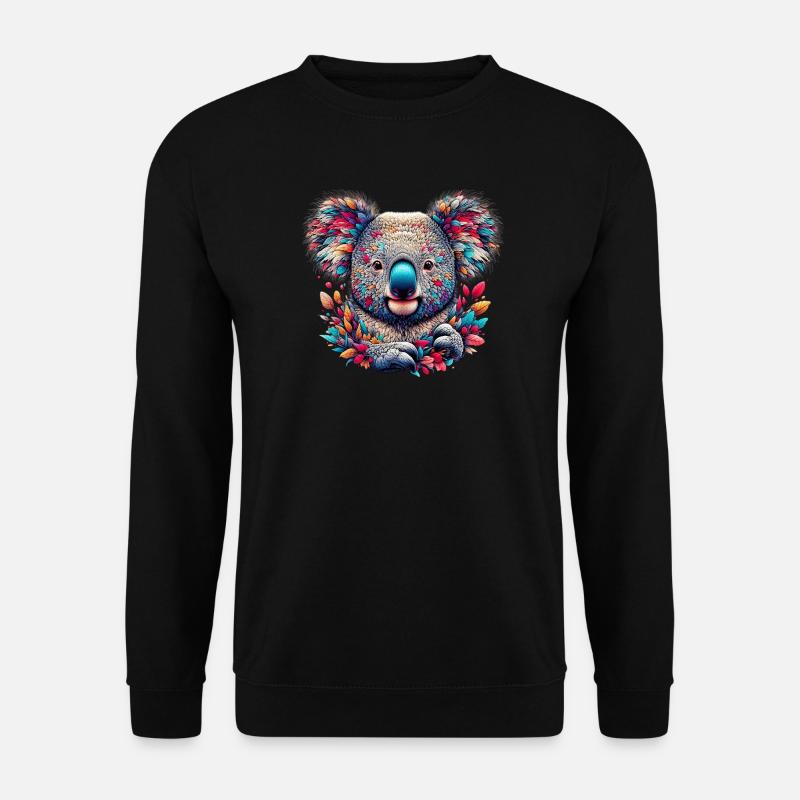 Koala - Unisex Sweatshirt - black