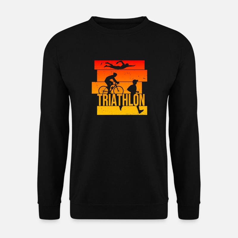 Triathlon - Unisex Pullover - Schwarz