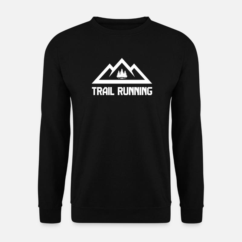 Trail Running - Unisex Sweatshirt - black