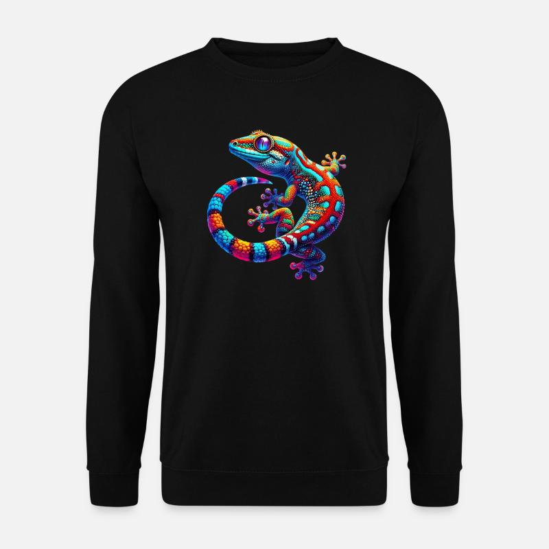 Gecko - Sweat-shirt Unisexe - noir