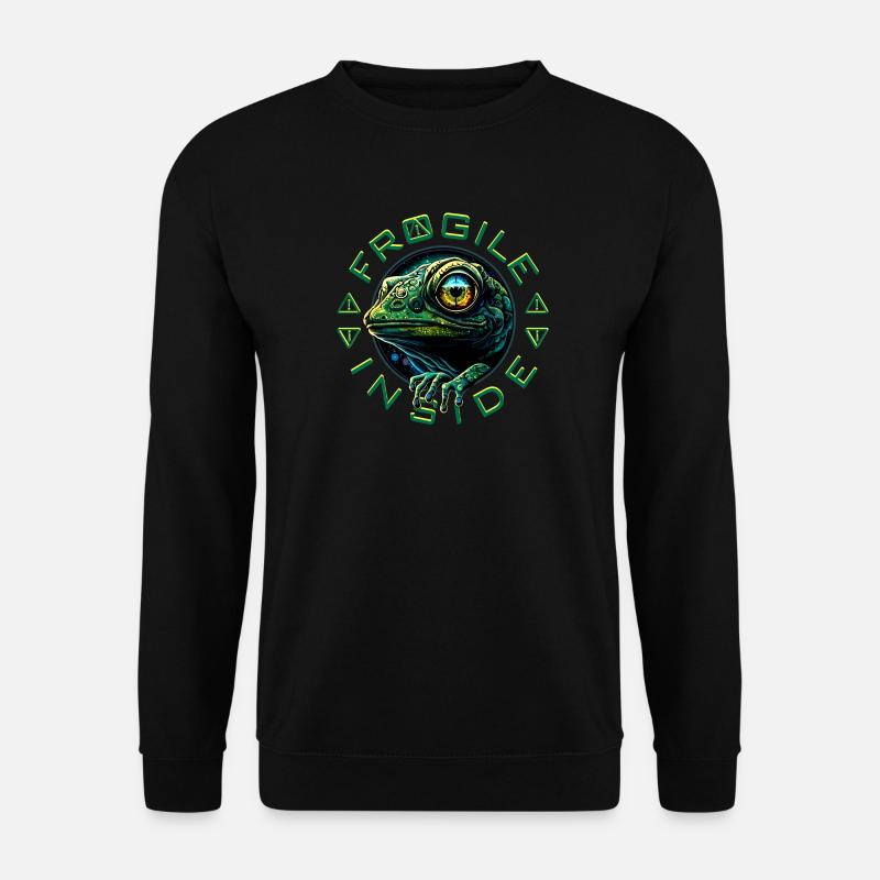 Frogile Inside - Sweat-shirt Unisexe - noir
