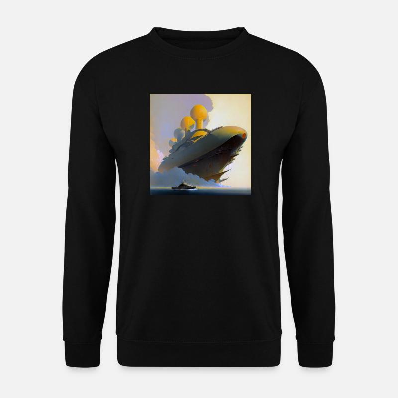 Ship 03 - Unisex Sweatshirt - black