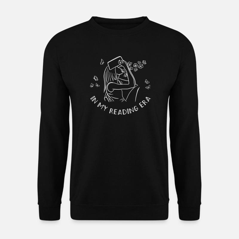 À l’ère de la lecture - Sweat-shirt Unisexe - noir