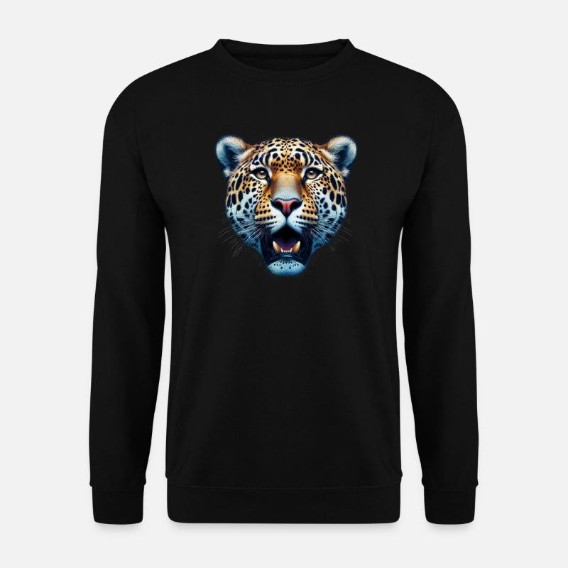 Leopard - Unisex Sweatshirt - black