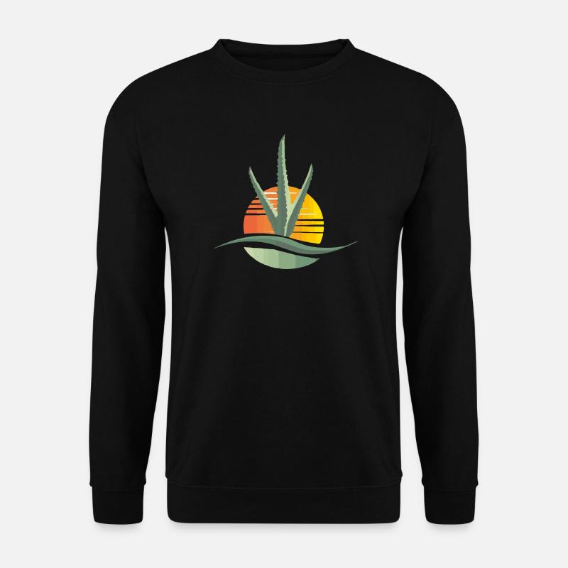 Aloe Logo - Unisex Sweatshirt - black