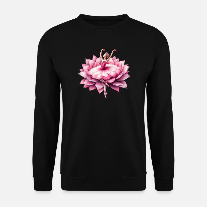 Danseuse de ballet avec tutu - Sweat-shirt Unisexe - noir