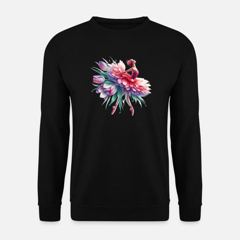 Danseuse de ballet avec tutu - Sweat-shirt Unisexe - noir