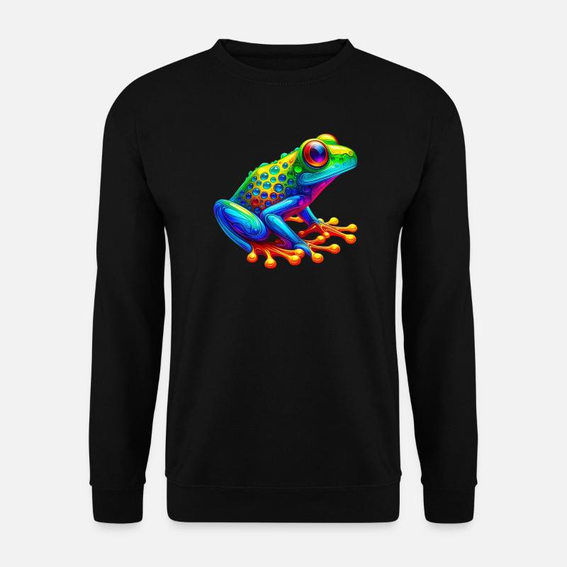 Frosch - Unisex Pullover - Schwarz