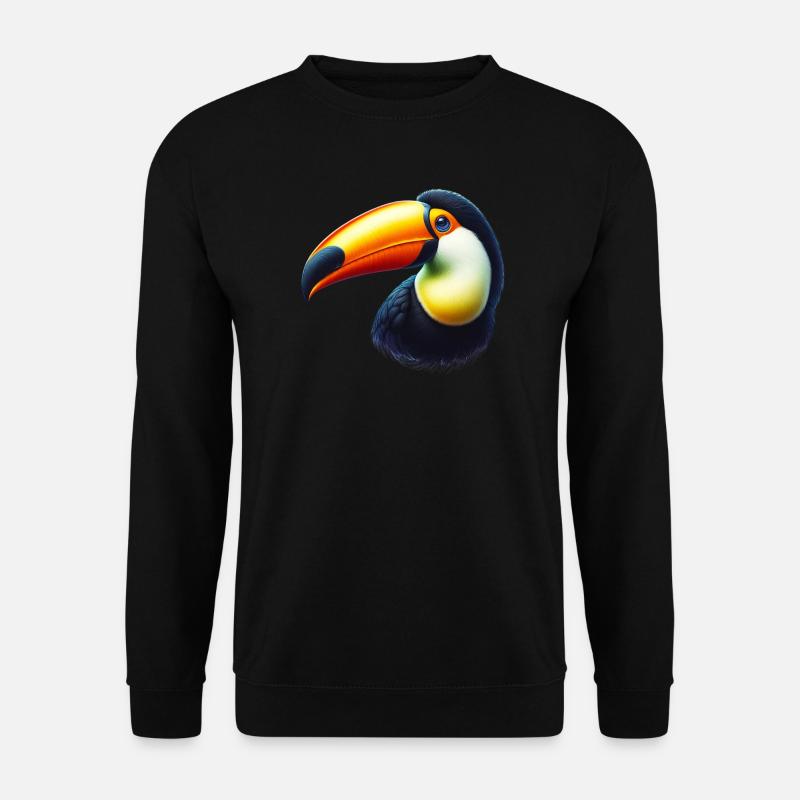 Toucan - Unisex Sweatshirt - black