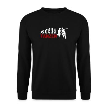 Evolution Tanzen - Unisex Pullover - Schwarz - Vorne - Alina (178cm) & Michal (187cm)