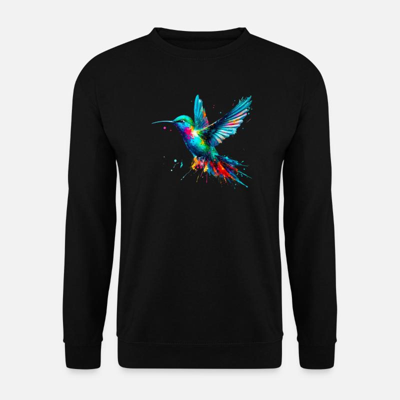 Hummingbird - Unisex Sweatshirt - black