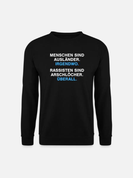People are foreigners - Unisex Sweatshirt - black